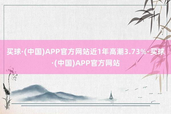 买球·(中国)APP官方网站近1年高潮3.73%-买球·(中国)APP官方网站