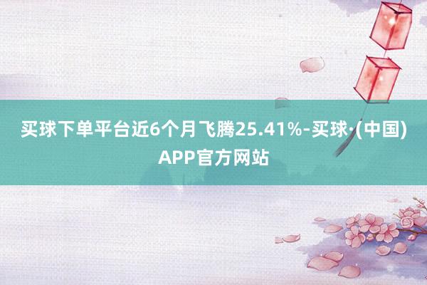 买球下单平台近6个月飞腾25.41%-买球·(中国)APP官方网站